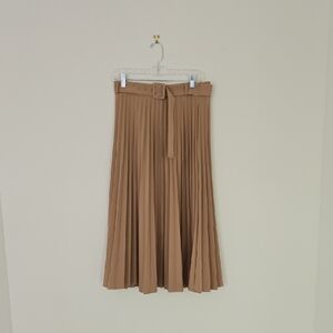 Zara Pleated Skirt With Belt